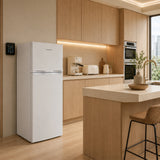 Heinner Kühl-Gefrierkombination HF-H2206E – 206 Liter – Energieeffizienzklasse E – Bild 6