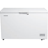 Heinner Gefriertruhe HCF-HM371CE – 371 Liter – Schnellgefrierfunktion – Energieeffizienzklasse E – Produktfoto