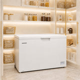 Heinner Gefriertruhe HCF-HM371CE – 371 Liter – Schnellgefrierfunktion – Energieeffizienzklasse E – Bild 8