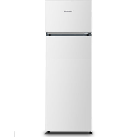 Heinner Kühl-Gefrierkombination HF-HS243E – 243 Liter – LED-Beleuchtung – Energieeffizienzklasse E – Produktfoto