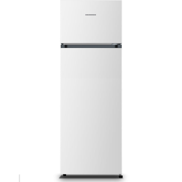 Heinner Kühl-Gefrierkombination HF-HS243E – 243 Liter – LED-Beleuchtung – Energieeffizienzklasse E – Produktfoto