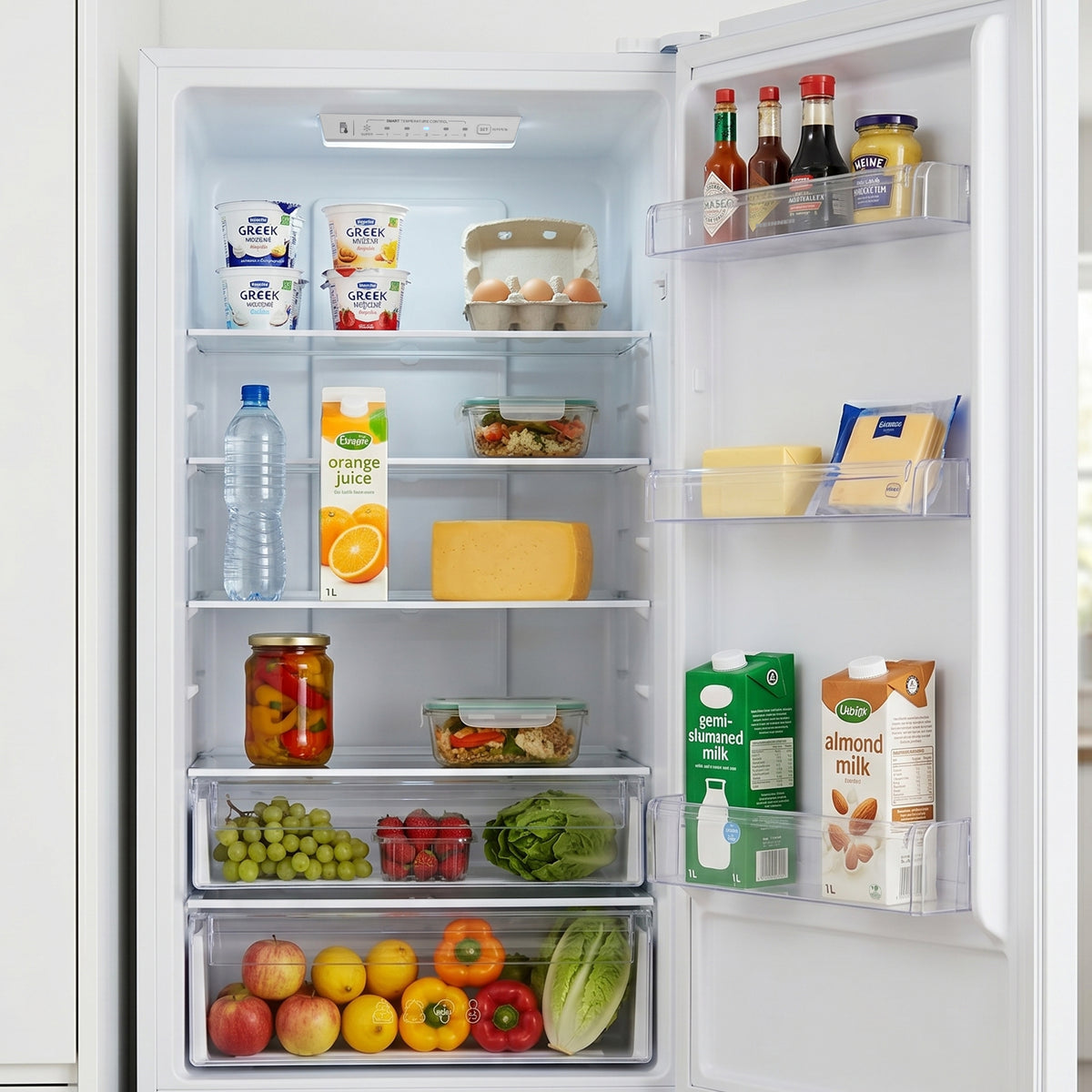 Heinner HCNF-HM326E Kühl-Gefrier-Kombination – 326 Liter – Full No Frost – Energieeffizienzklasse E – Bild 8
