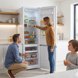 Heinner HCNF-HM326E Kühl-Gefrier-Kombination – 326 Liter – Full No Frost – Energieeffizienzklasse E – Bild 10
