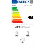 Heinner Amerikanischer Kühlschrank HSBS-H439NFXWDE – 439L – Wasserspender – No-Frost – Energieeffizienzklasse E – Bild 2