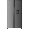 Heinner Amerikanischer Kühlschrank HSBS-H439NFXWDE – 439L – Wasserspender – No-Frost – Energieeffizienzklasse E