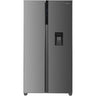 Heinner Amerikanischer Kühlschrank HSBS-H439NFXWDE – 439L – Wasserspender – No-Frost – Energieeffizienzklasse E