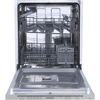 Heinner Einbaugeschirrspüler HDW-BIM60514E – 60 cm – 14 Maßgedecke – Energieeffizienzklasse E – AquaStop