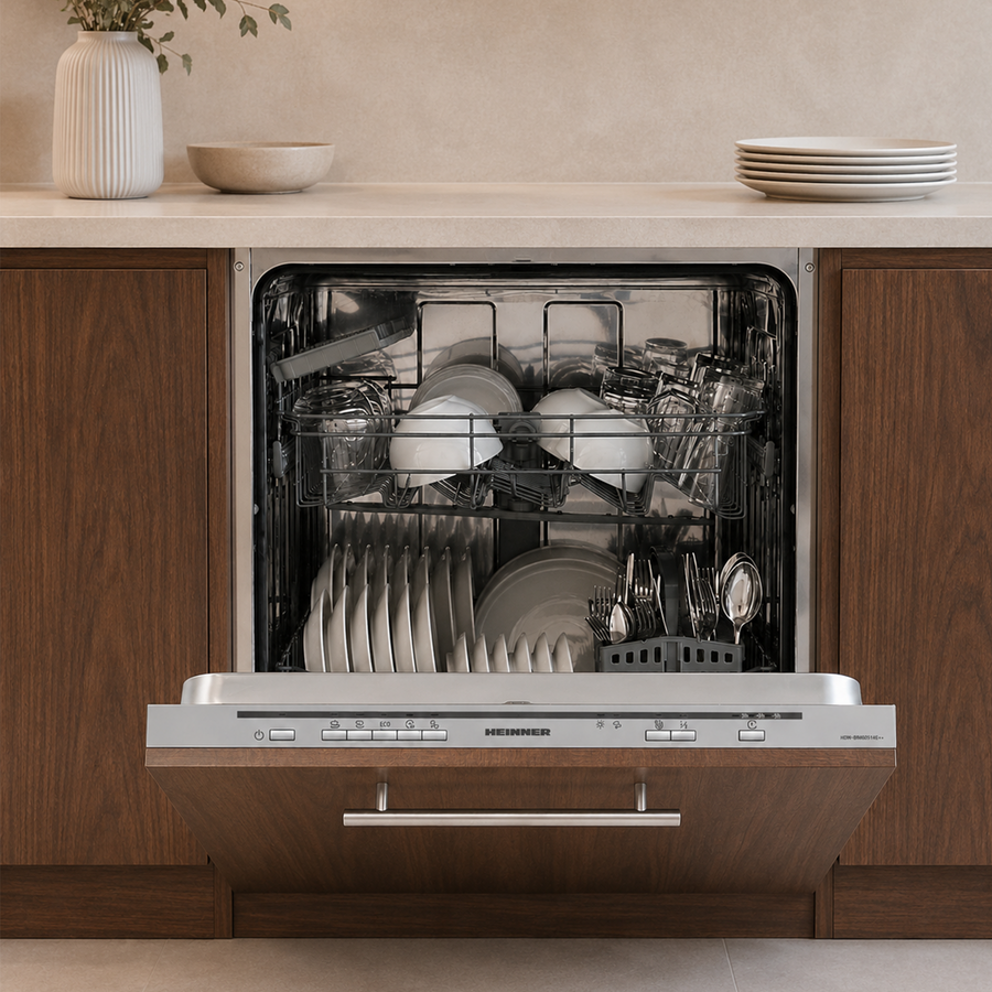 Heinner Einbaugeschirrspüler HDW-BIM60514E – 60 cm – 14 Maßgedecke – Energieeffizienzklasse E – AquaStop – Bild 7