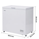 Heinner Gefriertruhe HCF-200CNHE 198 Liter – Inverter-Kompressor – Schnellgefrierfunktion – Energieeffizienzklasse E – Bild 3