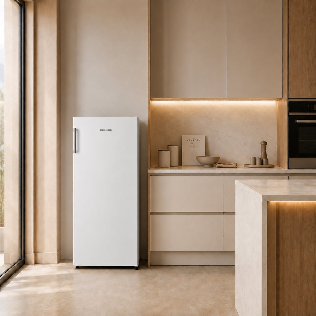 Heinner Gefrierschrank HFF-HS165E – 165 Liter – Energieeffizienzklasse E – Bild 5