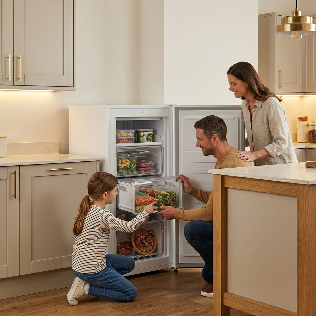 Heinner Gefrierschrank HFF-HS165E – 165 Liter – Energieeffizienzklasse E – Bild 9