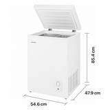 Heinner Gefriertruhe HCF-HS95E – 95 Liter – mechanische Steuerung – Energieeffizienzklasse E – Bild 2