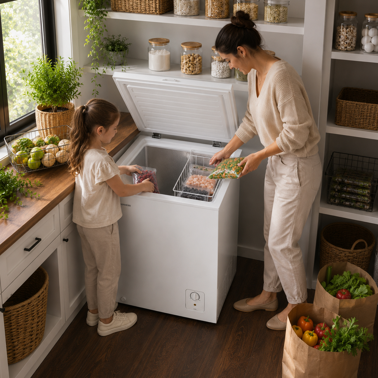 Heinner Gefriertruhe HCF-HS95E – 95 Liter – mechanische Steuerung – Energieeffizienzklasse E – Bild 10