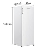 Heinner HF-HS250E++ Kühlschrank 242 L – LED-Beleuchtung – Bild 3