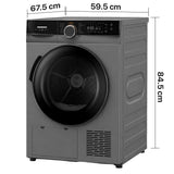 Heinner Wärmepumpentrockner HHPD-M9K3S – 9 kg – Energieeffizienzklasse C – Anwendungsbild 2
