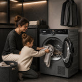 Heinner Wärmepumpentrockner HHPD-M9K3S – 9 kg – Energieeffizienzklasse C – Anwendungsbild 9