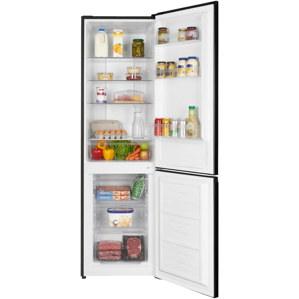Heinner HCNF-HM253BKE Kühl-Gefrierkombination – 253 L – Full No Frost – Energieeffizienzklasse E – Bild 2