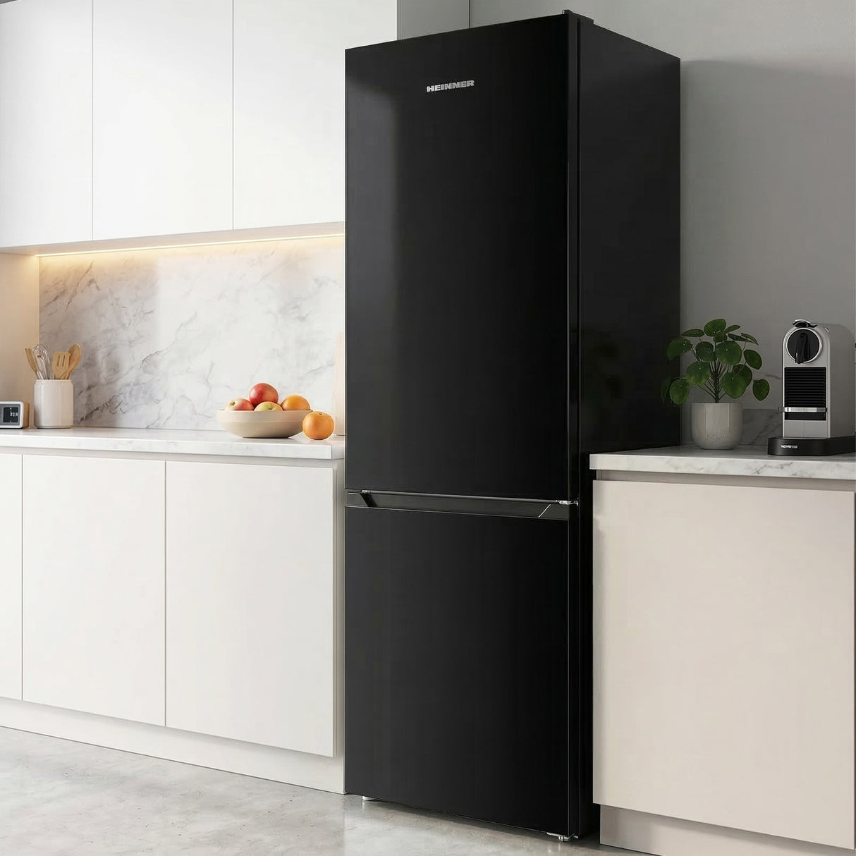 Heinner HCNF-HM253BKE Kühl-Gefrierkombination – 253 L – Full No Frost – Energieeffizienzklasse E – Bild 5