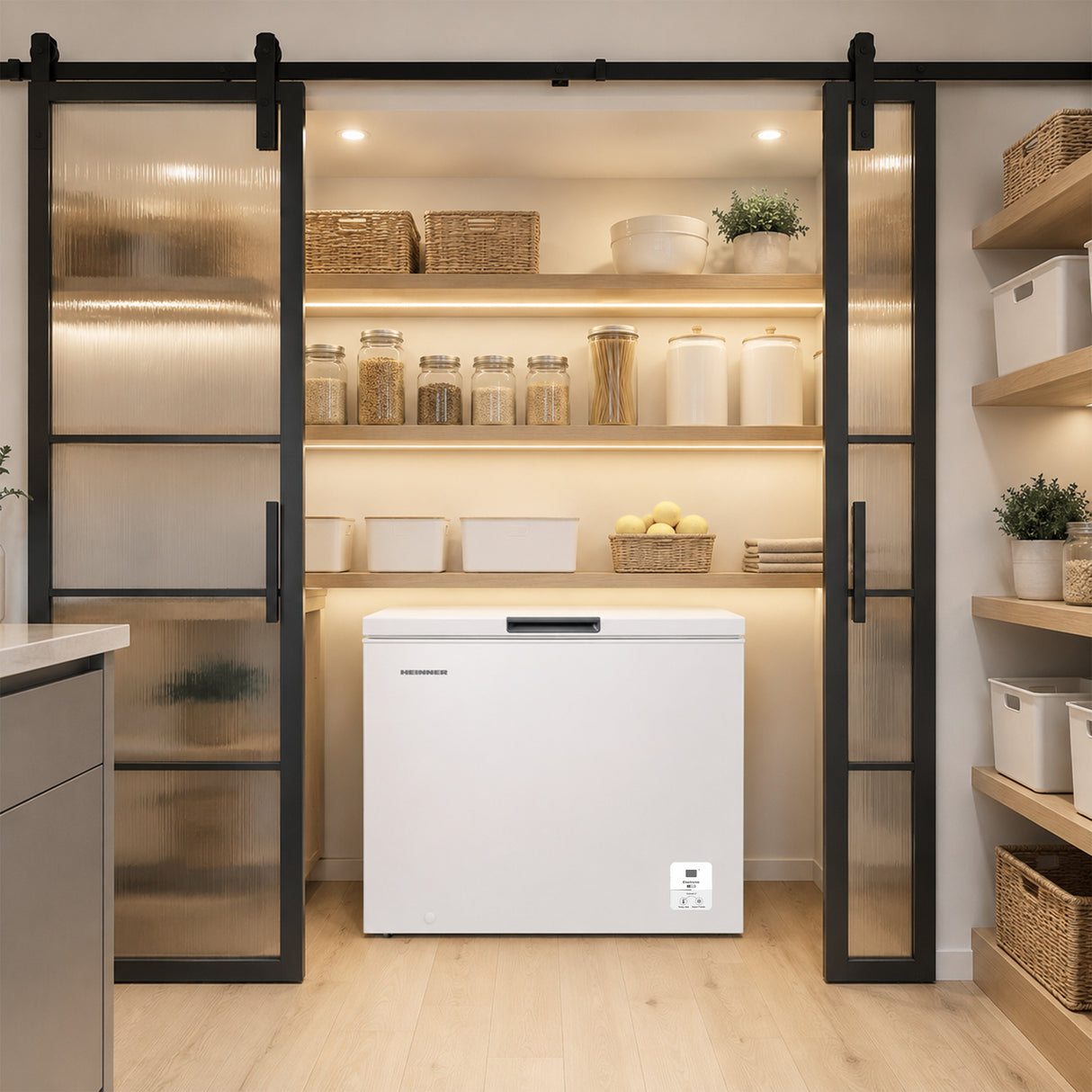 Heinner Gefriertruhe HCF-HS248EE – 248 Liter – Superfrostfunktion – Energieeffizienzklasse E – Bild 5
