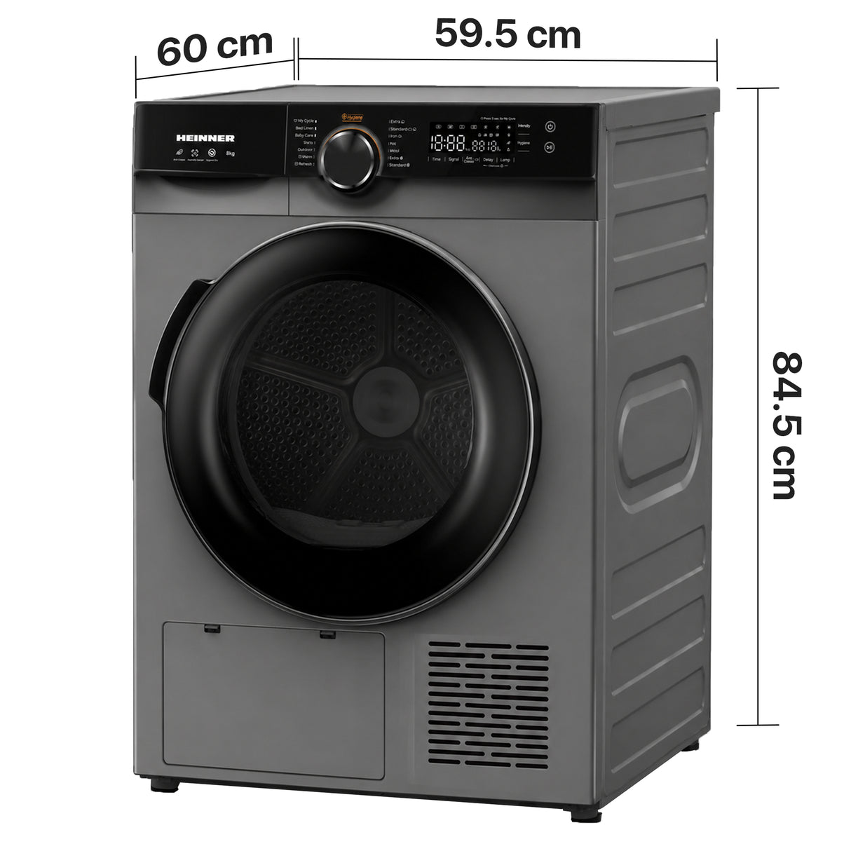 Heinner HHPD-M8K3SA++ Wärmepumpentrockner – 8 kg – Knitterschutz – Anwendungsbild 2