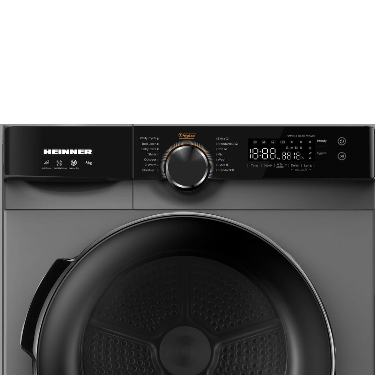 Heinner HHPD-M8K3SA++ Wärmepumpentrockner – 8 kg – Knitterschutz – Anwendungsbild 3