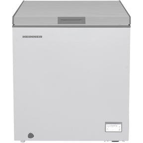 Heinner Gefriertruhe HCF-HM145CSE – 142 Liter – umrüstbar – Schnellgefrieren – Energieeffizienzklasse E – Produktfoto