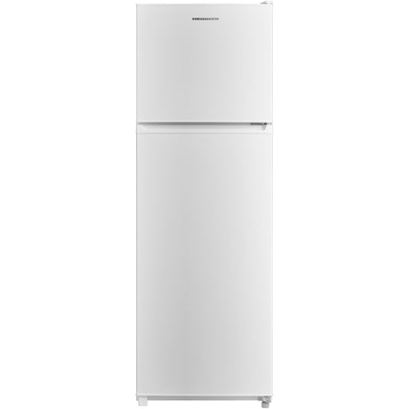 Heinner Kühl-Gefrierkombination HF-M294E – 294 Liter – wechselbarer Türanschlag – Energieeffizienzklasse E – Produktfoto