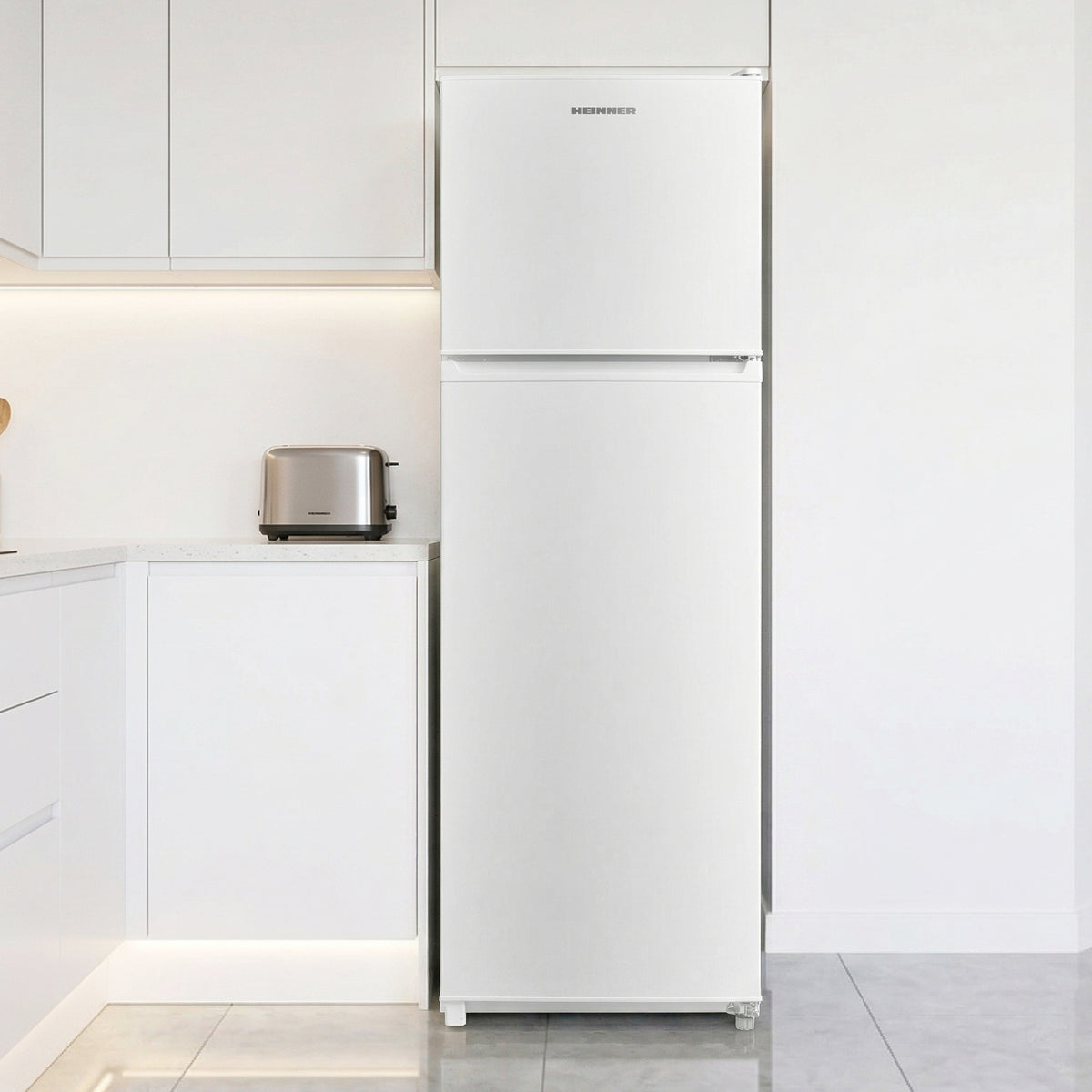 Heinner Kühl-Gefrierkombination HF-M294E – 294 Liter – wechselbarer Türanschlag – Energieeffizienzklasse E – Bild 5