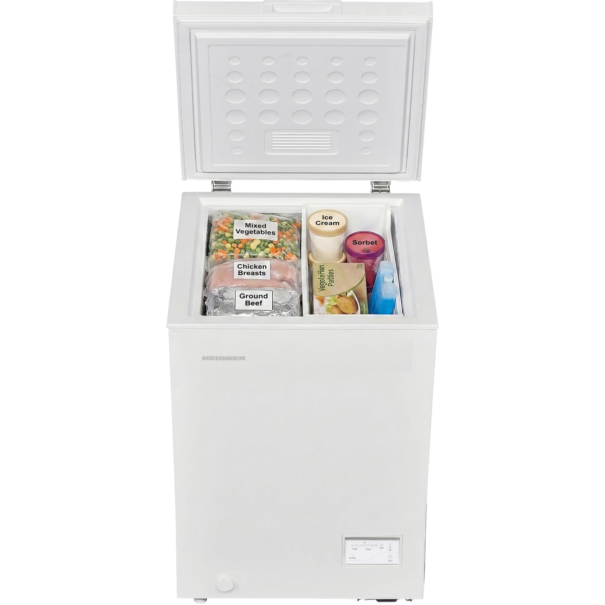 Heinner Gefriertruhe HCF-HM100CE – 98 Liter – konvertierbar – Schnellgefrierfunktion – Bild 3