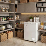 Heinner Gefriertruhe HCF-HM100CE – 98 Liter – konvertierbar – Schnellgefrierfunktion – Bild 8