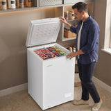 Heinner Gefriertruhe HCF-HM100CE – 98 Liter – konvertierbar – Schnellgefrierfunktion – Bild 10