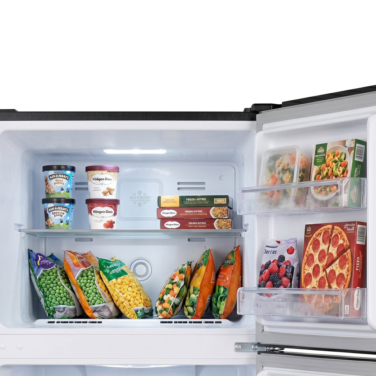 Heinner Kühl-Gefrierkombination HF-HM415NFDXE – 415 Liter – Full No Frost – Energieeffizienzklasse E – Bild 10