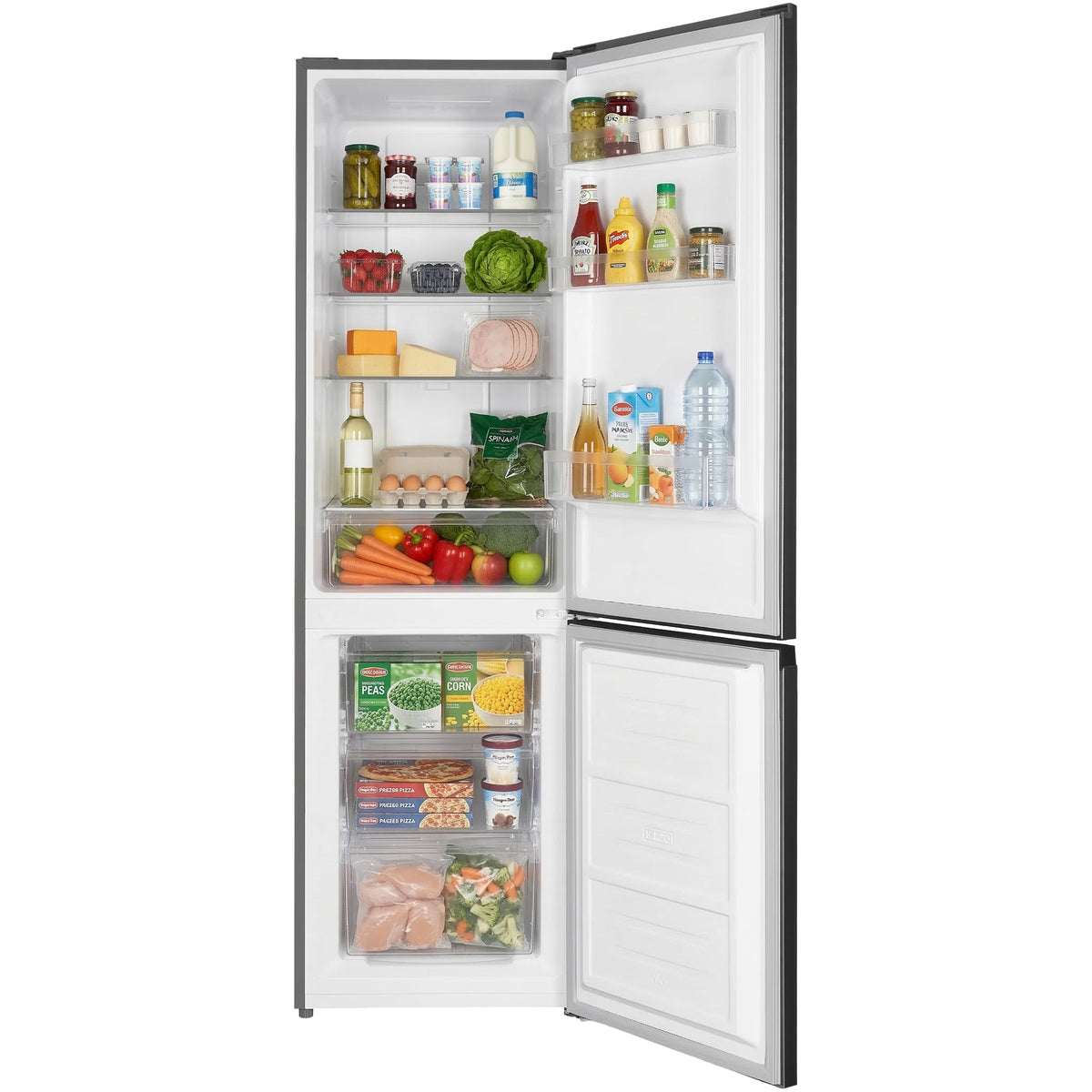 Heinner HCNF-HM253XE Kühl-Gefrierkombination – 253 L – No Frost – Energieeffizienzklasse E – Bild 4