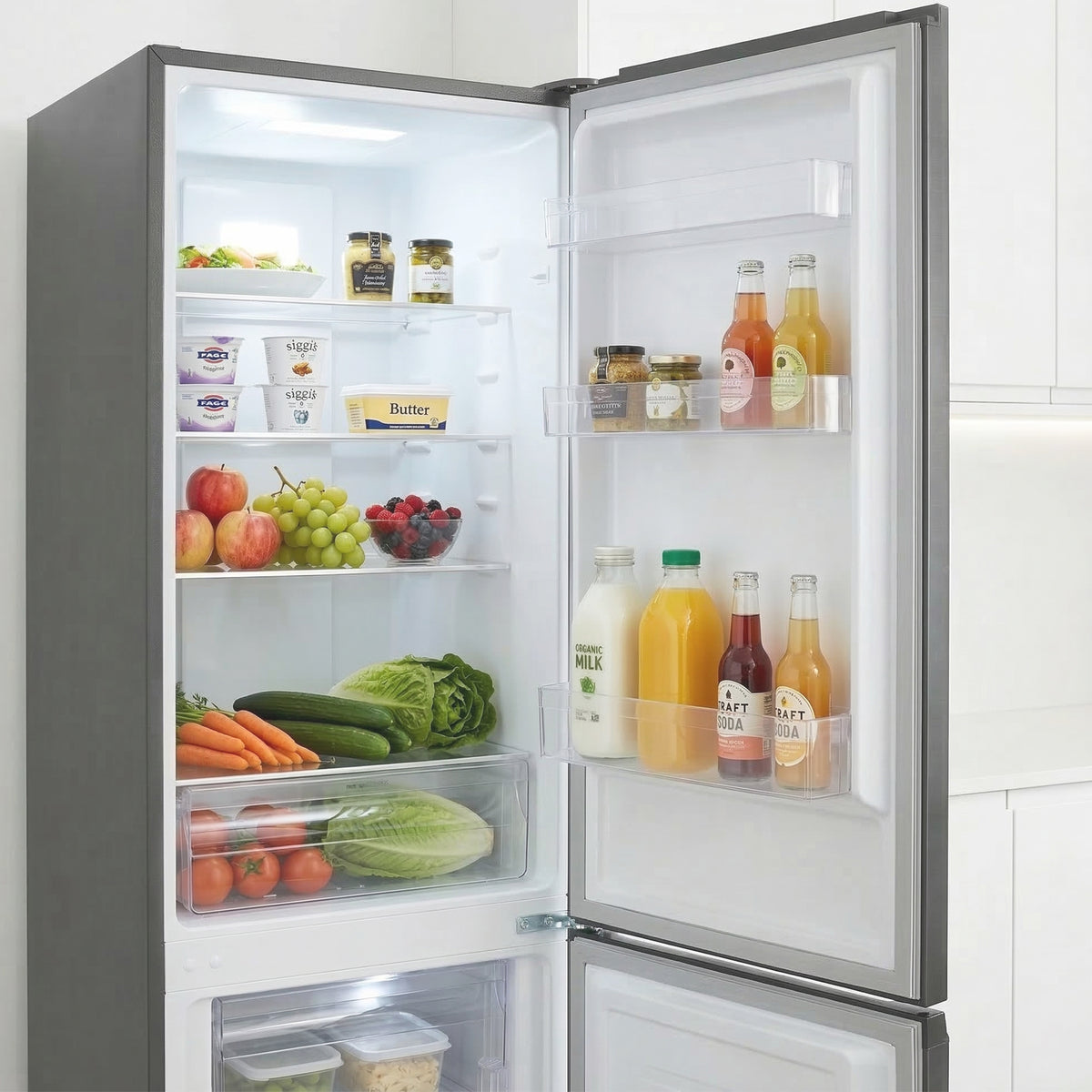 Heinner HCNF-HM253XE Kühl-Gefrierkombination – 253 L – No Frost – Energieeffizienzklasse E – Bild 8