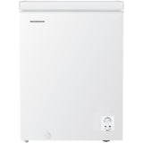 Heinner Gefriertruhe HCF-HS142E – 142 Liter – Schnellgefrierfunktion – Energieeffizienzklasse E – Produktfoto