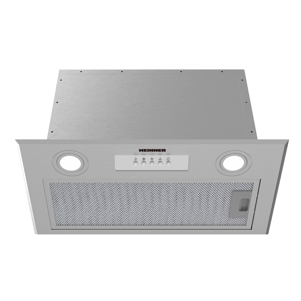 Heinner Dunstabzugshaube HBIH-MD600IX – Einbau – 52 cm – 3 Geschwindigkeiten – Produktfoto