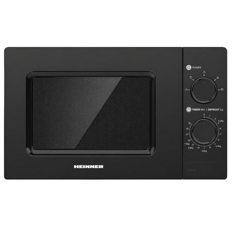 Heinner HMW-MD20MBK Mikrowelle – Schwarz – Produktfoto