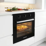 Heinner Einbaubackofen HBO-M659GC-GBK – 70 Liter – Grill – Touch-Bedienung – Schwarz – Bild 5