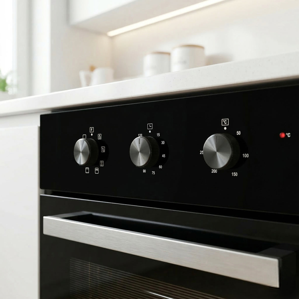 Heinner Einbaubackofen HBO-M659GC-GBK – 70 Liter – Grill – Touch-Bedienung – Schwarz – Bild 7
