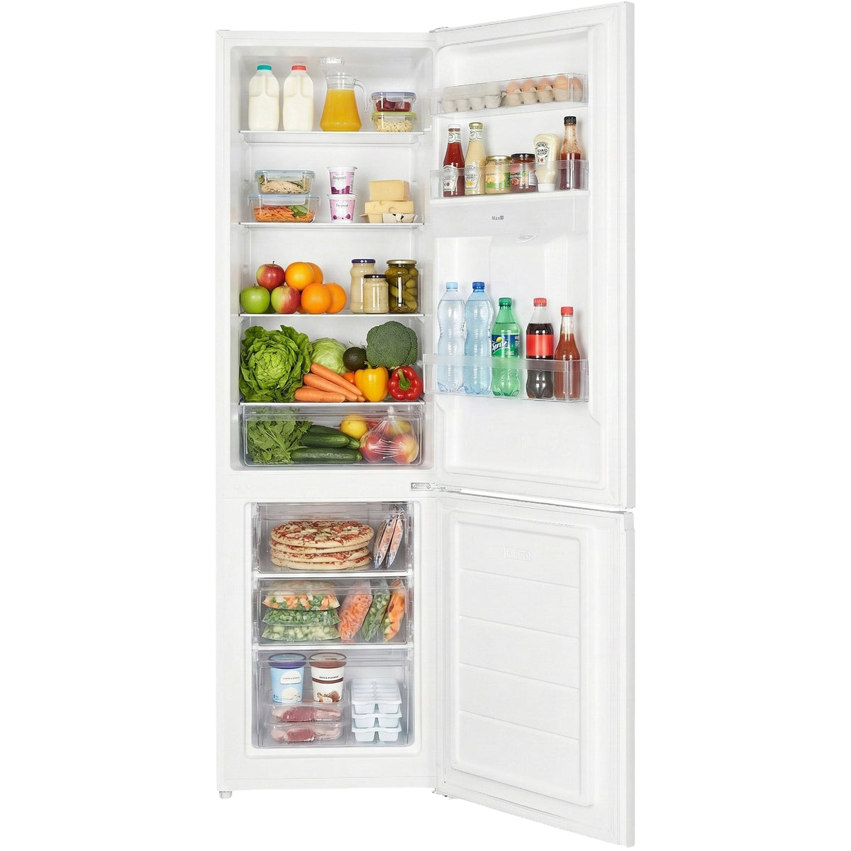 Heinner HC‑HM260INVWDD Kühl-Gefrierkombination 260 L – Wasserspender – Bild 2