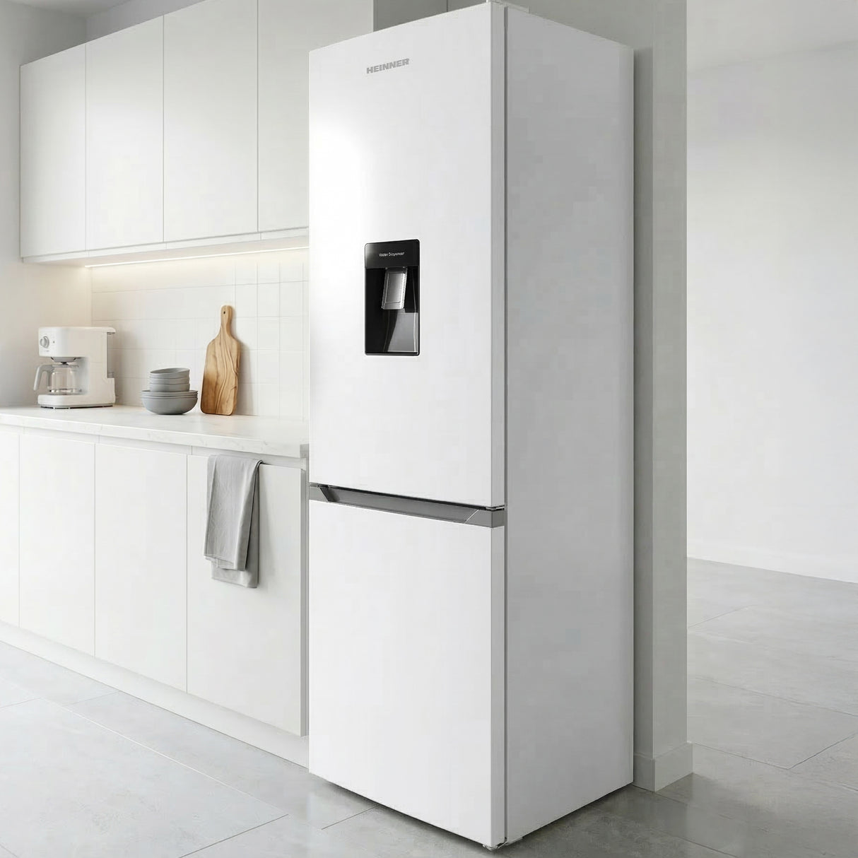 Heinner HC‑HM260INVWDD Kühl-Gefrierkombination 260 L – Wasserspender – Bild 6