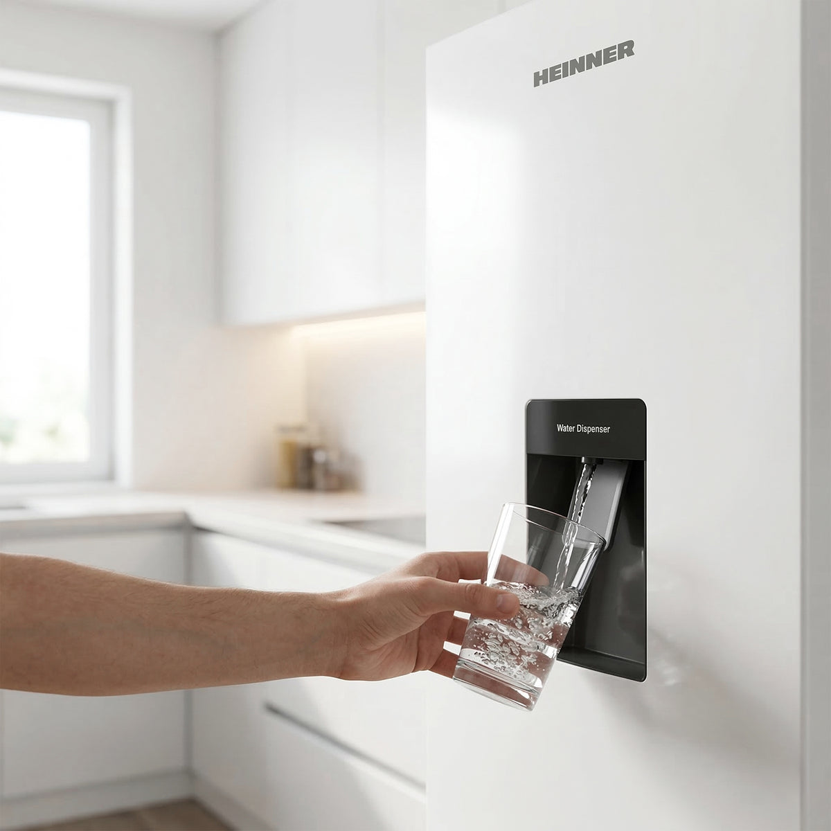 Heinner HC‑HM260INVWDD Kühl-Gefrierkombination 260 L – Wasserspender – Bild 7