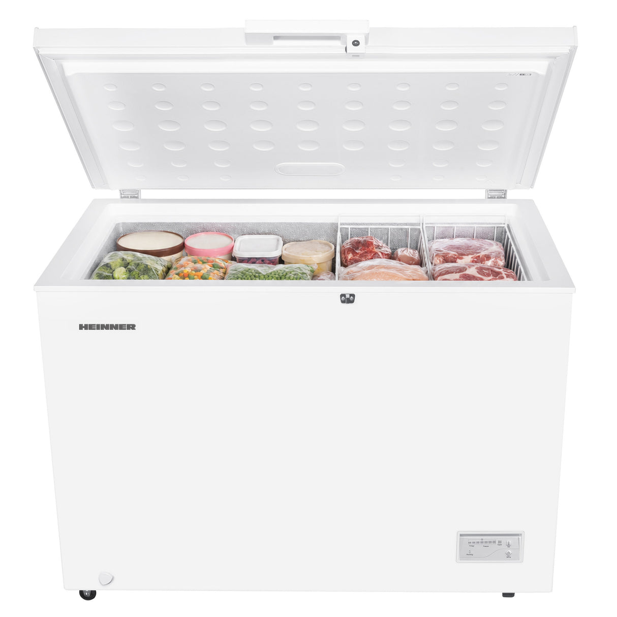 Heinner HCF-HM308INVCD Gefriertruhe – 308 Liter – umwandelbar – Energieeffizienzklasse D – Bild 3