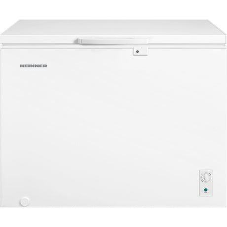Gefriertruhe Heinner HCF-M293INVCE – 293 Liter – konvertierbar – Inverter – Energieeffizienzklasse E – Produktfoto