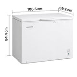 Gefriertruhe Heinner HCF-M293INVCE – 293 Liter – konvertierbar – Inverter – Energieeffizienzklasse E – Bild 4