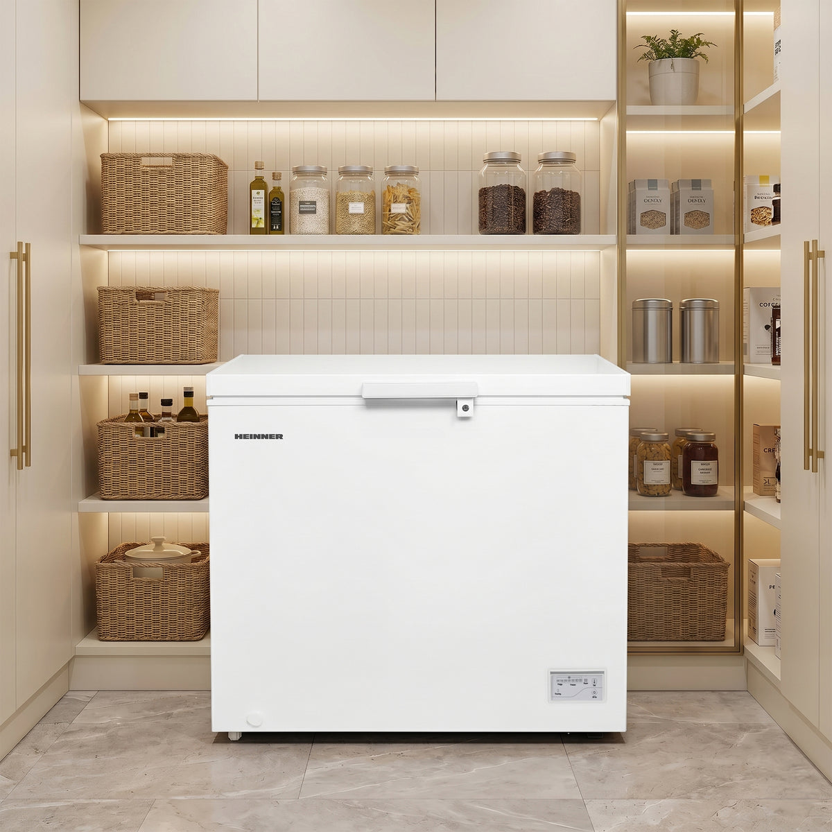 Heinner Gefriertruhe HCF-HM246INVCD – 246 Liter – umwandelbar – Energieeffizienzklasse D – Bild 6