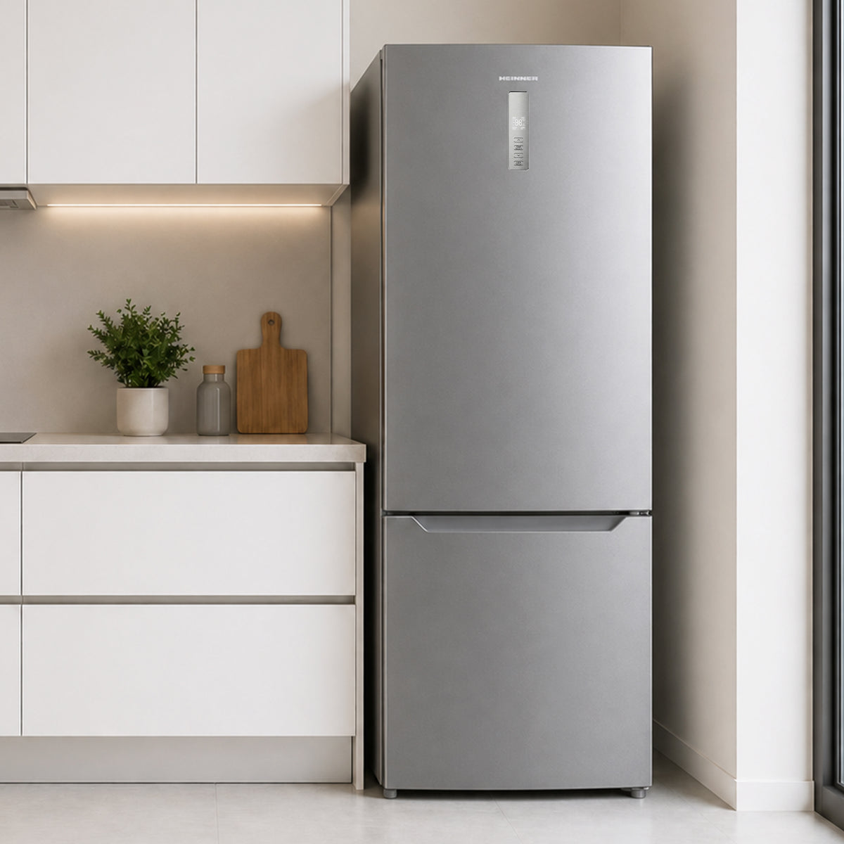 Heinner Kühl-Gefrierkombination HCNF-M435INVHXE – 435 Liter – No Frost – Energieeffizienzklasse E – Bild 5