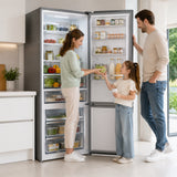 Heinner Kühl-Gefrierkombination HCNF-M435INVHXE – 435 Liter – No Frost – Energieeffizienzklasse E – Bild 10