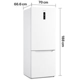 Heinner Kühl-Gefrierkombination HCNF-M435INVE – 435 Liter – weiß – Energieeffizienzklasse E – Bild 3