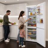 Heinner Kühl-Gefrierkombination HCNF-M435INVE – 435 Liter – weiß – Energieeffizienzklasse E – Bild 9